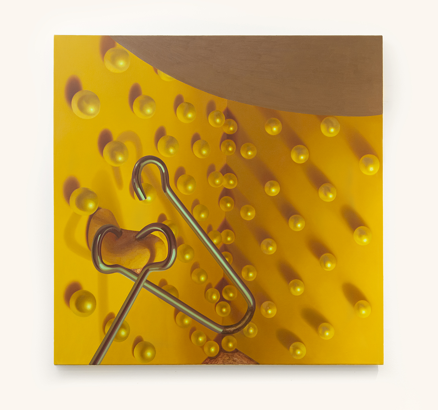<span class='aN'>Kate Meissner, </span><i>Extraction</i><br>2021, oil on canvas, 40 × 40″